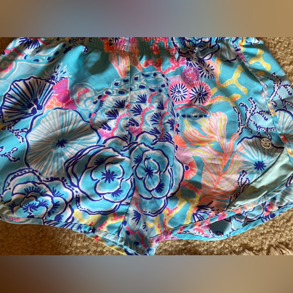 lilly pulitzer luxletic shorts